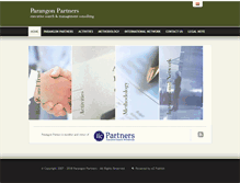 Tablet Screenshot of en.parangonpartners.com
